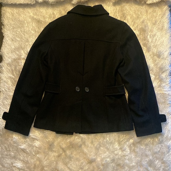 Giacca Black Pea Coat size Medium - Picture 3 of 6